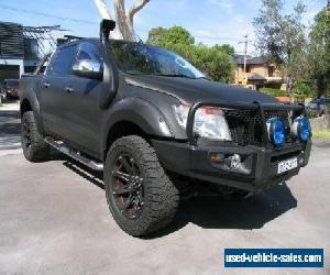 2014 Ford Ranger PX XLT 3.2 HI-Rider (4x2) Black Automatic 6sp A Crewcab