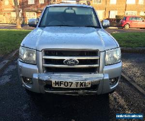 2007 FORD RANGER THUNDER D/C 4WD SILVER SPARES/REPAIRS 1 OWNER