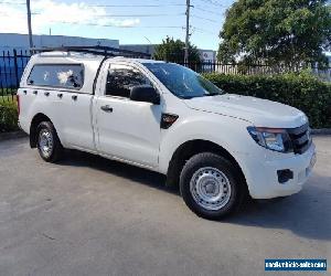 2012 Ford Ranger PX XL 2.2 (4x2) White Manual 6sp M Utility