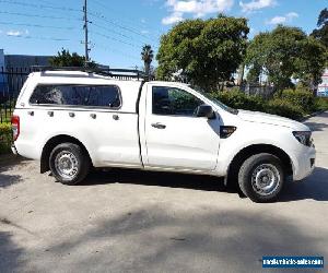 2012 Ford Ranger PX XL 2.2 (4x2) White Manual 6sp M Utility