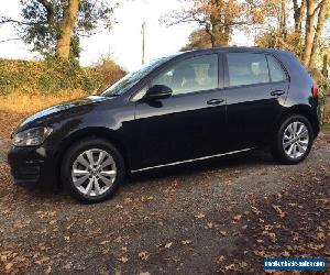 2013, 63 VOLKSWAGEN GOLF SE 1.6 TDI BLUEMOTION TECH ONE OWNER FULL HISTORY BLACK