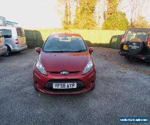 2009 FORD FIESTA STYLE 68 TDCI RED