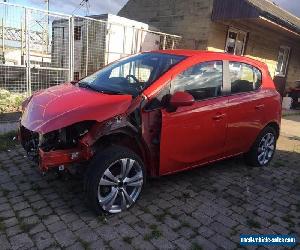 2015 VAUXHALL CORSA EXCITE 1.0 TURBO ECOFLEX S RED DAMAGED SALVAGE SPARES REPAIR