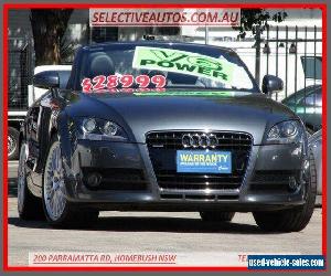 2007 Audi TT 8J 3.2 Quattro Grey 6sp Direct Shift Roadster