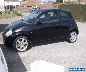 Black Ford KA Sport 2005 1600 cc