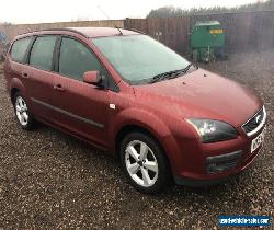 2005 FORD FOCUS ZETEC CLIMATE AUTO RED SPARES OR REPAIRS for Sale