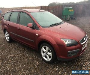 2005 FORD FOCUS ZETEC CLIMATE AUTO RED SPARES OR REPAIRS