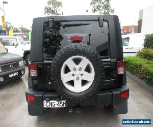 2009 Jeep Wrangler JK MY2010 Unlimited Sport Black Manual 6sp M Softtop