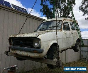 Escort panel van