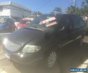 2002 Chrysler Voyager RG SE Black Automatic 4sp A Wagon for Sale