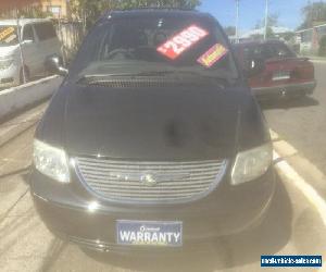 2002 Chrysler Voyager RG SE Black Automatic 4sp A Wagon