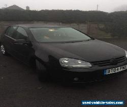 VW golf 2.0 GT TDI 04 reg 64k miles pearl black 1 previous owner for Sale