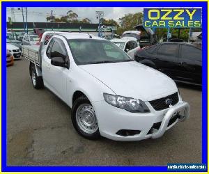 2009 Ford Falcon FG White Automatic 5sp Auto Seq Sportshift Cab Chassis