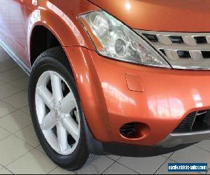 2005 Nissan Murano ST Z50 Orange Automatic A Wagon