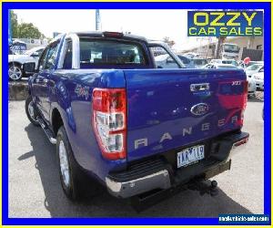 2011 Ford Ranger PX XLT 3.2 (4x4) Blue Automatic 6sp Automatic Dual Cab Utility