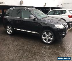 2008 VOLKSWAGEN TOUAREG ALT TDI V6 225 A BLACK for Sale