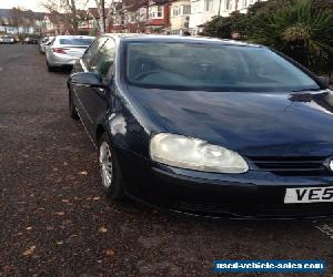 VOLKSWAGEN GOLF S 1.9 TDI 105 BHP BLUE 2005 5 DOOR HATCHBACK DIESEL FSH 