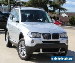 2008 BMW X3 E83 MY07 3.0SI Silver Semi-Automatic 6sp Steptronic Wagon for Sale