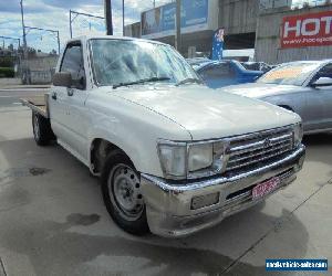 1992 Toyota Hilux White Manual 5sp Manual 2DR UTILITY