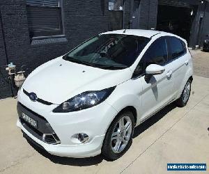 2011 Ford Fiesta WT Zetec White Automatic 6sp A Hatchback