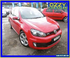 2012 Volkswagen Golf 1K MY12 GTi Red Manual 6sp M Hatchback