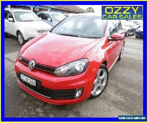 2012 Volkswagen Golf 1K MY12 GTi Red Manual 6sp M Hatchback