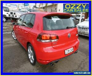 2012 Volkswagen Golf 1K MY12 GTi Red Manual 6sp M Hatchback