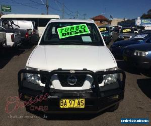 2008 Nissan Navara D40 RX (4x4) White Manual 6sp M Cab Chassis