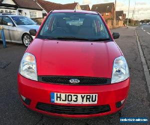 2003 03 FORD FIESTA 1.4 ZETEC 16V 3D 78 BHP