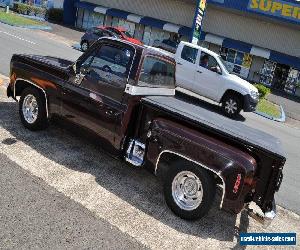 1978 Chevrolet C10 Brown Automatic 3sp A Styleside