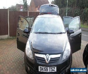  Vauxhall Corsa 1.2 SXI A/C BLACK 2009