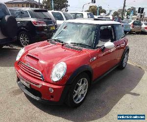 2006 Mini Cooper R53 Upgrade II S Red Manual 6sp M Hatchback