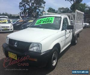 2005 Mitsubishi Triton MK MY05 GL White Manual 5sp M Cab Chassis