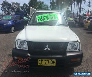 2005 Mitsubishi Triton MK MY05 GL White Manual 5sp M Cab Chassis