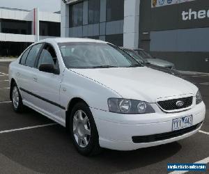 2004 Ford Falcon BA XT White Automatic 4sp A Sedan