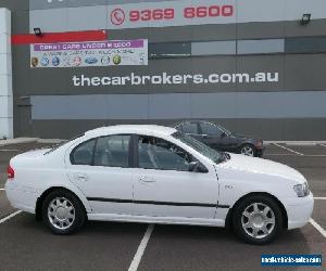 2004 Ford Falcon BA XT White Automatic 4sp A Sedan