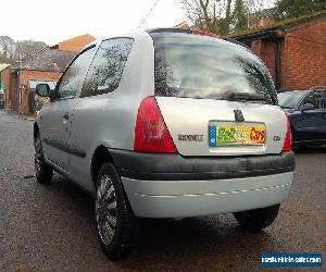 2000 RENAULT CLIO GRANDE RN GREY 1.1 PETROL 3 DOOR 60 BHP SUNROOF 8 MONTHS MOT