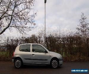 2000 RENAULT CLIO GRANDE RN GREY 1.1 PETROL 3 DOOR 60 BHP SUNROOF 8 MONTHS MOT