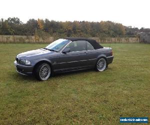 BMW 320ci  2.2lt convertible 