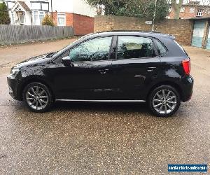 VOLKSWAGEN POLO 2015 1.0 SE 5 DOOR BLACK MK8