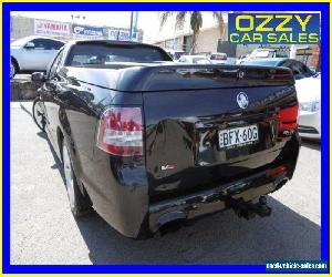 2008 Holden Commodore VE SS Black Manual 6sp M Utility