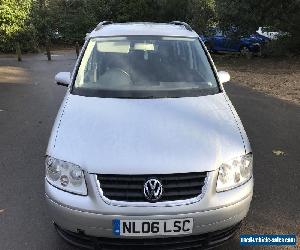 2006 VOLKSWAGEN TOURAN SE TDI AUTO SILVER