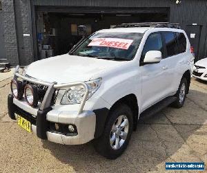 2012 Toyota Landcruiser Prado KDJ150R 11 Upgrade GXL (4x4) White Automatic 5sp