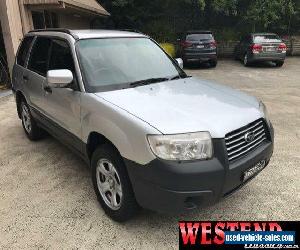 2007 Subaru Forester 79V MY07 X Silver Automatic 4sp A Wagon