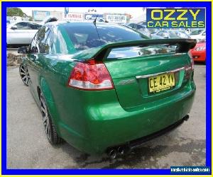 2011 Holden Commodore VE II SS Green Automatic 6sp A Sedan