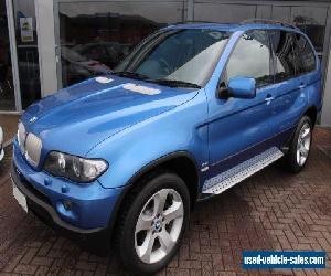 BMW X5 SPORT 3.0D INDIVIDUAL ESTORIL BLUE WITH BLACK LEATHER ONLY 120K MILES