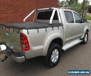 2009 Toyota Hilux KUN26R 09 Upgrade SR (4x4) Silver Manual 5sp M