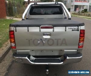 2009 Toyota Hilux KUN26R 09 Upgrade SR (4x4) Silver Manual 5sp M