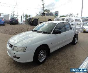 2006 HOLDEN CREWMAN S 3.6L 6 SP MANUAL TOW BAR TOOL BOX RACKS GREAT WORK HORSE