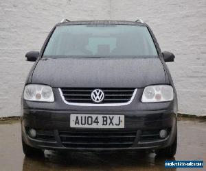 2004 04 VOLKSWAGEN TOURAN 2.0 SPORT TDI DIESEL